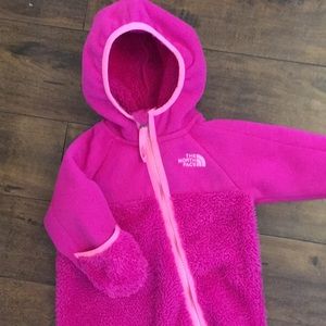 The North Face fleece bunting